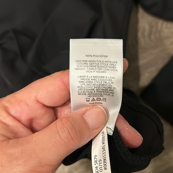 Express Black Pull Over Blouse - Picture 4 of 5